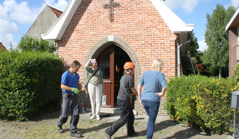 Kapel Zele Inspectie door monumentenwacht